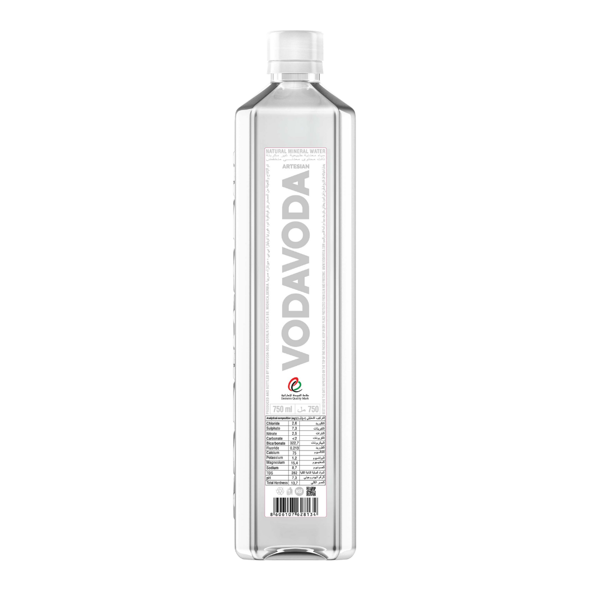 Vodavoda 750ml Glass