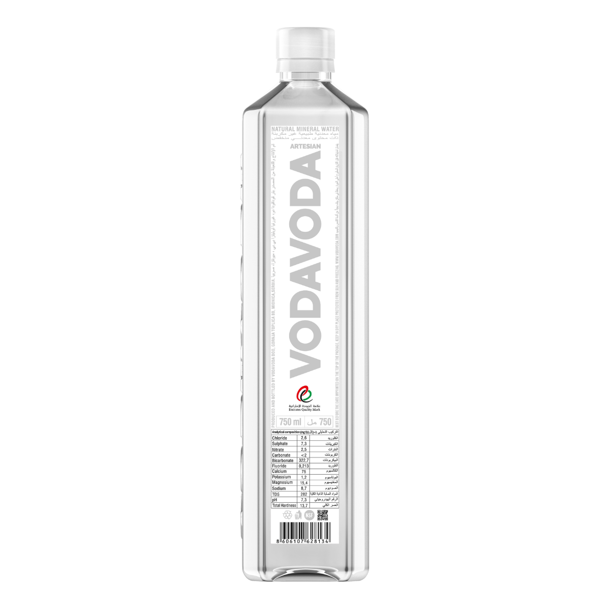 Vodavoda 750ml Glass